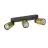 SLV Puri 2.0 Aluminium Spot Black | Suitable for 3x GU10